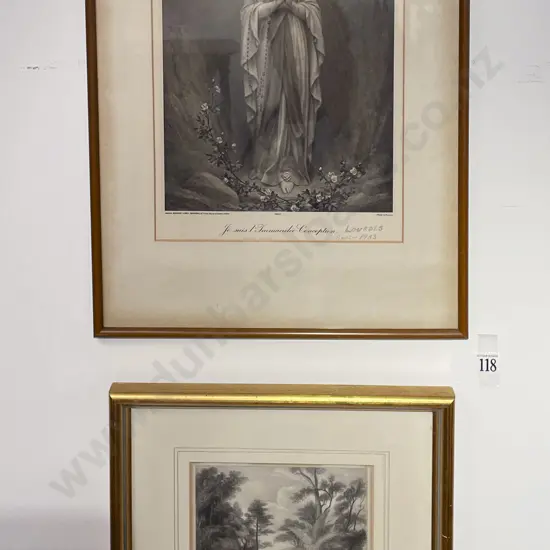 Two Framed Bookplates