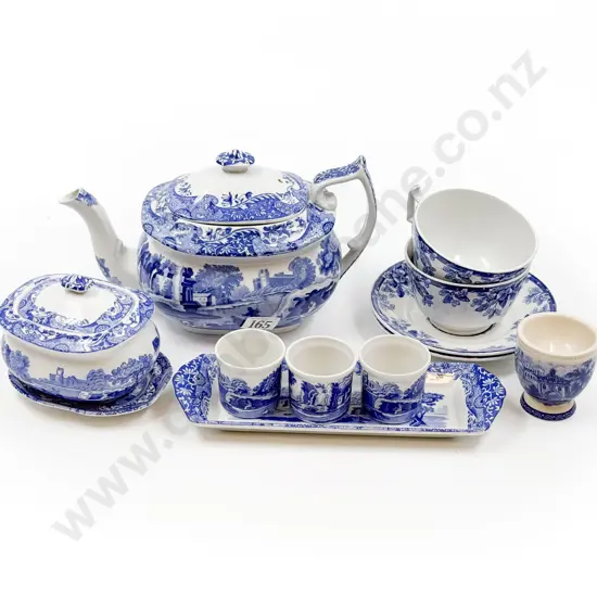 Small Qty of Assorted Copeland Spode Blue and White