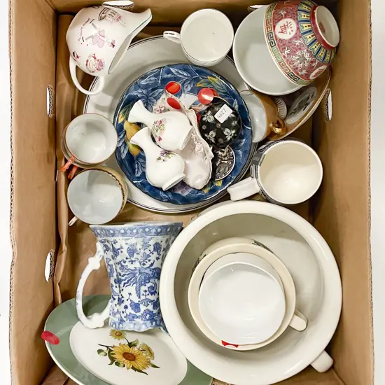 Box Qty of Assorted China