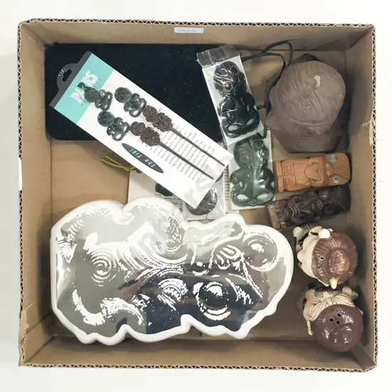 Qty of Assorted Maori Themed Tourist Ware etc.