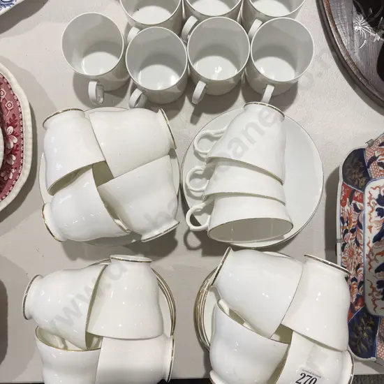 Quantity of Assorted White China