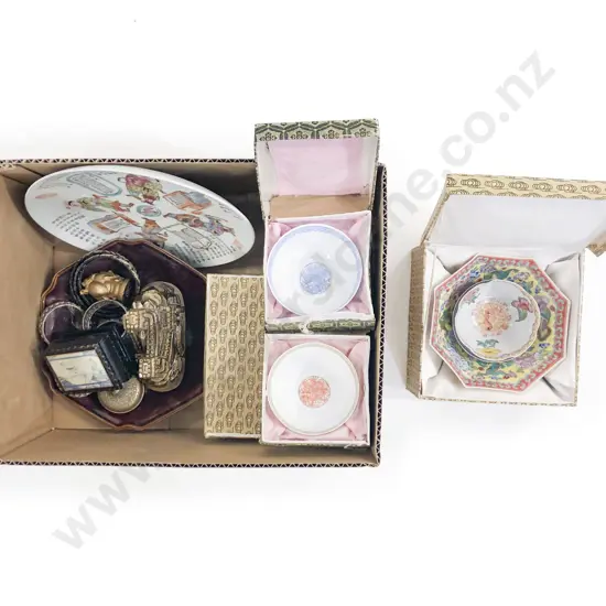 Qty of Assorted Boxed China and Other