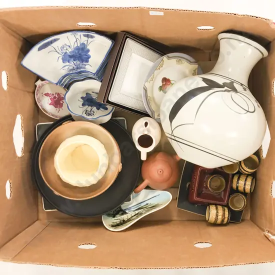 Qty of Assorted China and Pottery