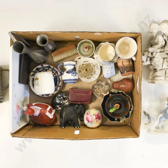 Qty of Assorted China and Ornaments etc.