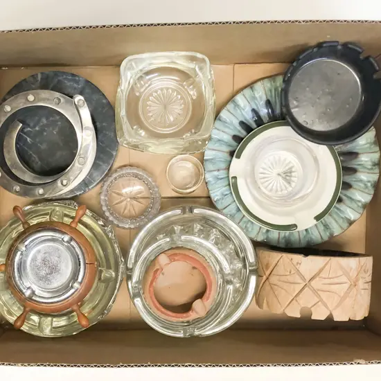 Qty of Assorted Ashtrays etc.