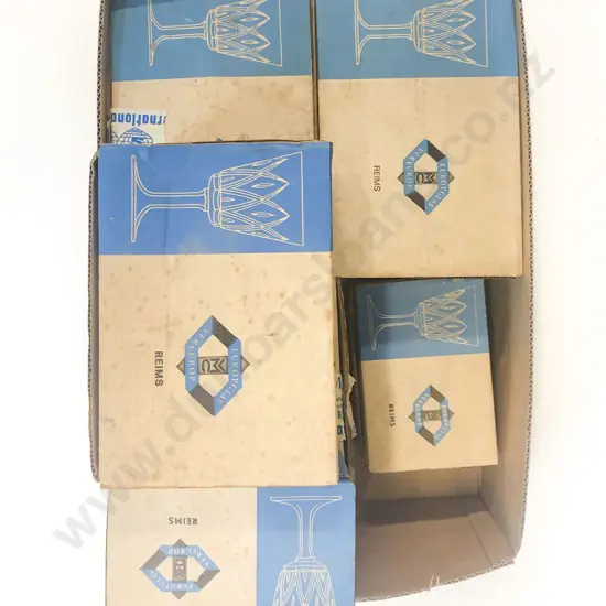 Two Cartons of Assorted Boxed Glassware