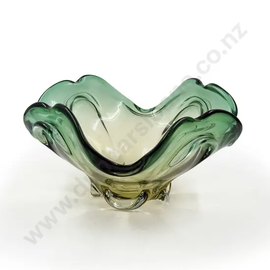 Murano Style Art Glass Vase