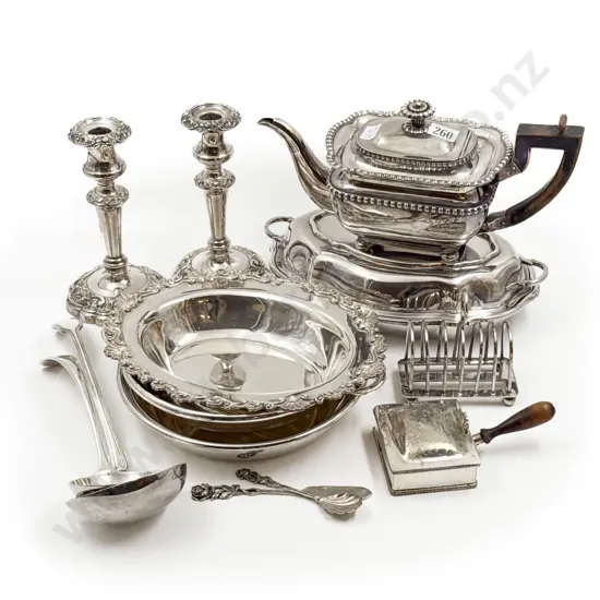 Small Qty of Assorted Ornate S/P