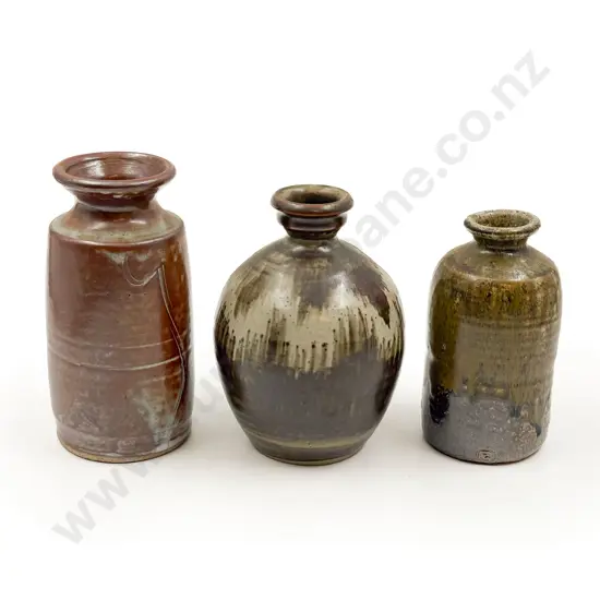 Three Pieces of NZ Pottery