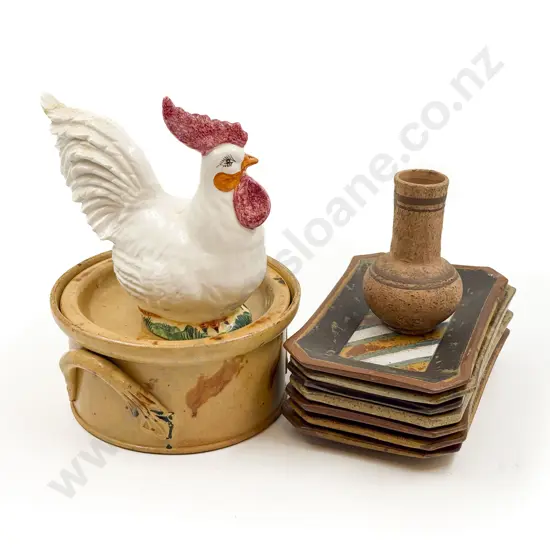 Ceramic Chook together with Casserole Dish and Others