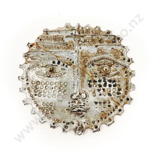 Glazed Terracotta Wall Plaque (a/f)