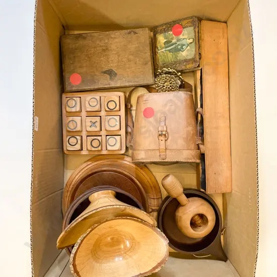 Qty of Assorted Wood Ware