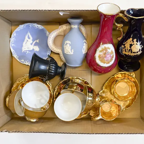 Qty of Assorted China together with Wedgwood