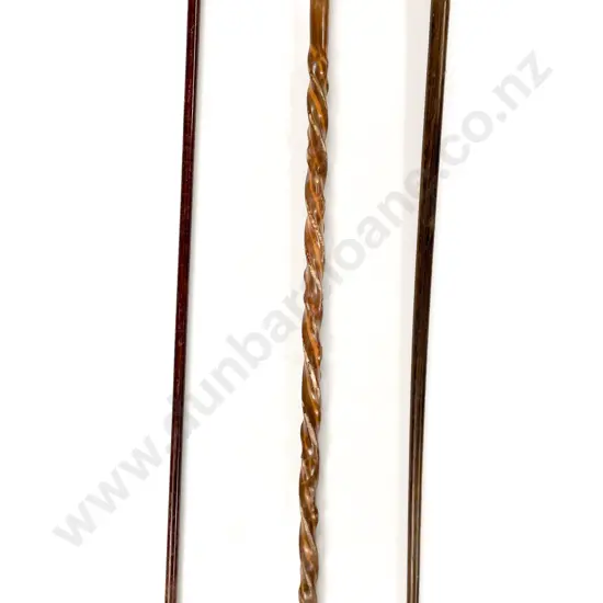 Three Assorted Walking Sticks