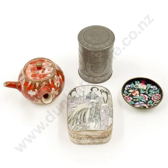 Four Pieces of Assorted Asian