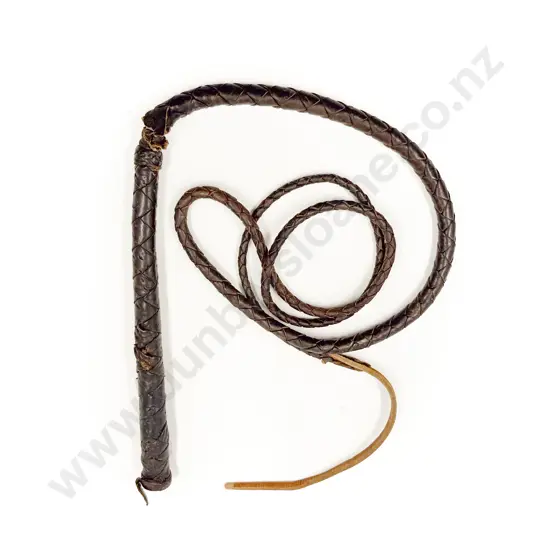 Vintage Leather Bull Whip