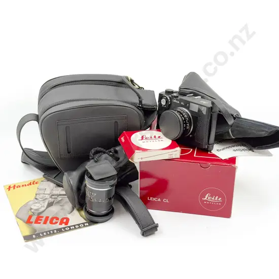 Leitz Leica CL Camera and Original Box with Accessories