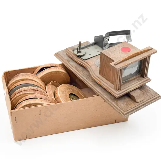 "The Kinora" Viewer with Assorted Reels