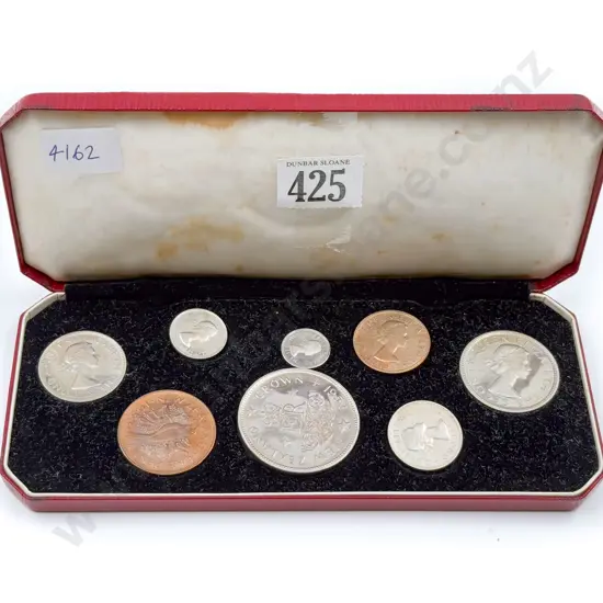 Cased NZ Coin Set