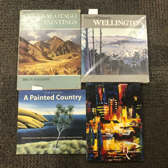 Four Assorted NZ Art Reference