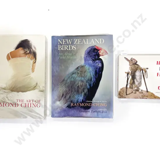 Three Assorted Raymond Ching Art Books