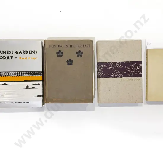 Four Assorted Asian Arts Reference Volumes