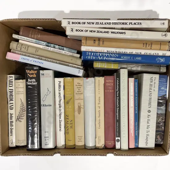 Box of Assorted Books