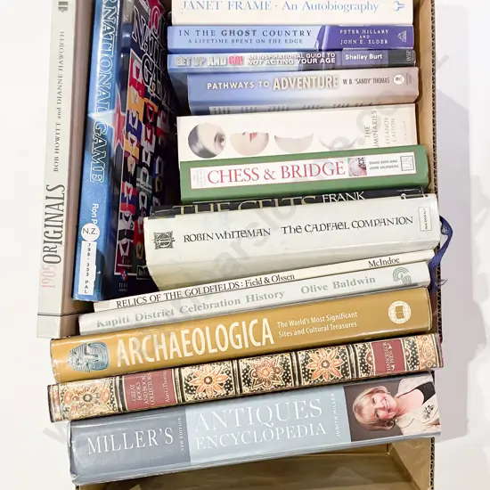 Box of Assorted Books