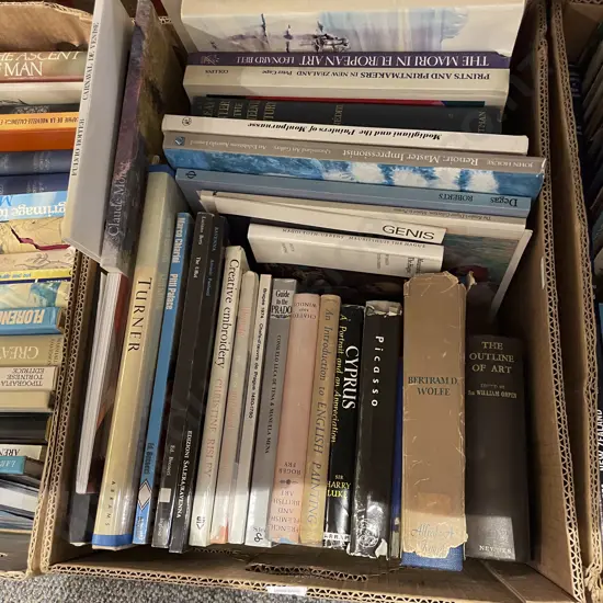 Box of Assorted Books