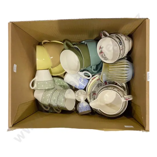 Qty of Assorted Cups and Saucers