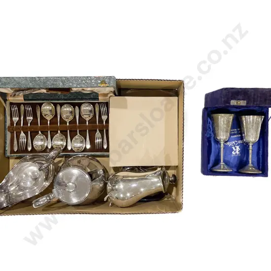 Qty of Assorted S/P and Boxed Cutlery
