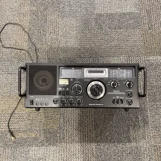 National Panasonic Communications Receiver and Assorted
