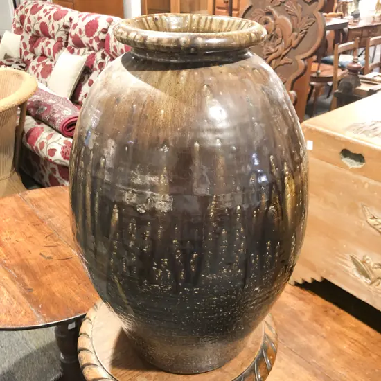 Salt Glazed Pottery Vase