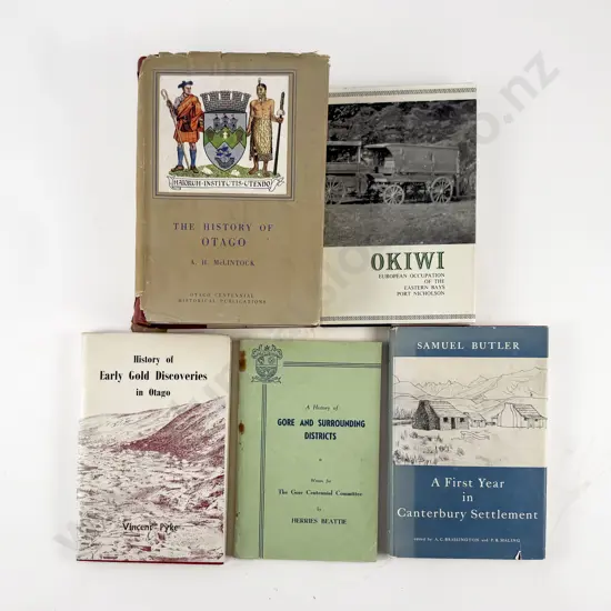 5 NZ Topographical Volumes