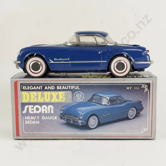 Boxed China Newtoy MF316 Tinplate Deluxe Sedan
