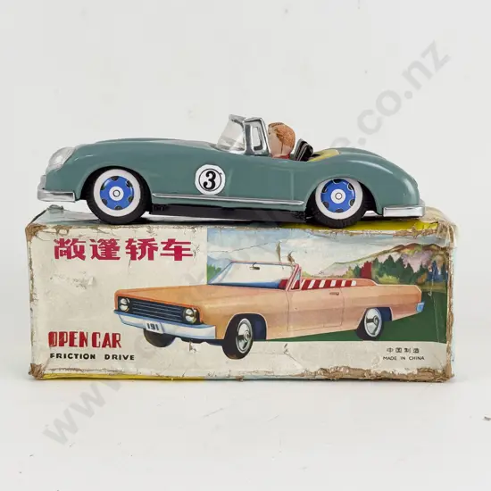 Boxed China MF763 Tinplate Open Car