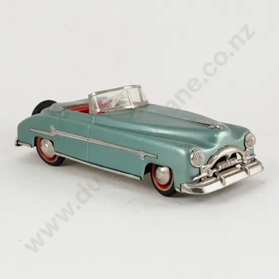 Distler Made in US Zone Germany Tinplate Gear Car