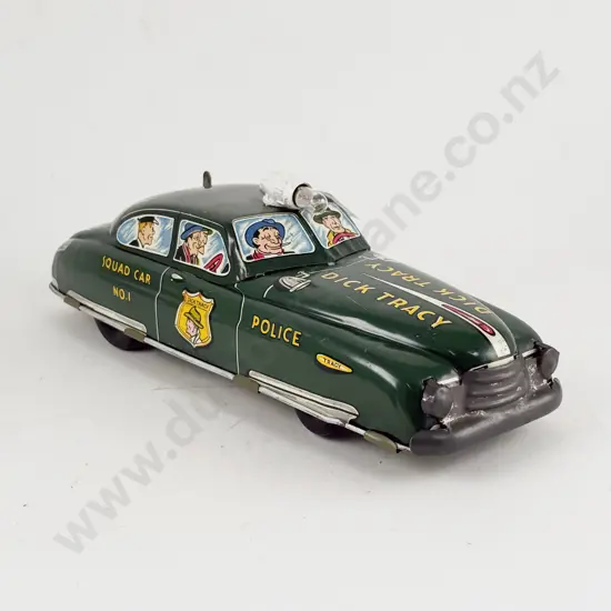 Mar Marx Tinplate Dick Tracy Police Dept Squad Car No1 LM52