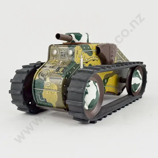 C1950 Marx E12 Tinplate WWII Tank