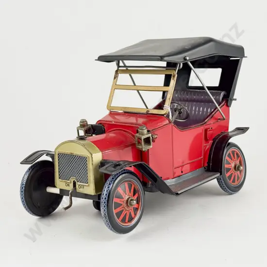 (Nomura) Japan Tinplate Veteran Car