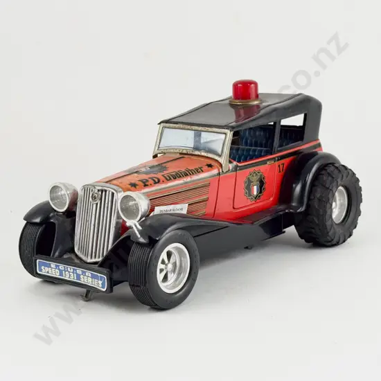 Taiyo Made in Japan Tinplate and Plastic FBI Godfather 17 Speed 1931 Series