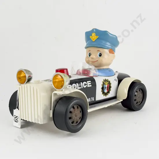 Modern Toys Japan Tinplate & Plastic PD Police No78