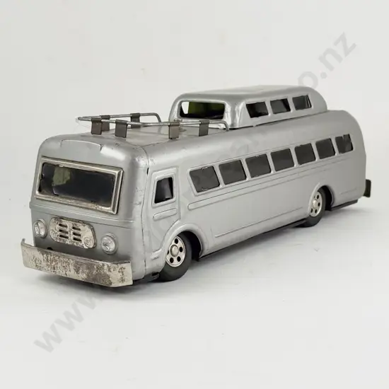 Unmarked Tinplate Bump Car No51 Greyhound Bus