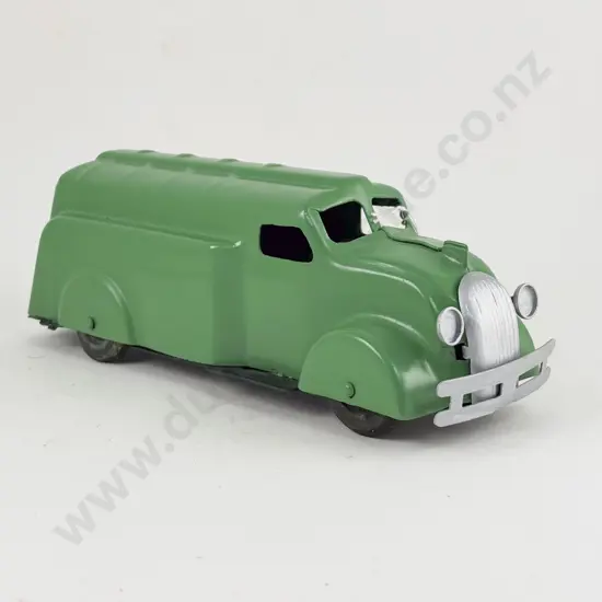 Vintage Restored Tinplate Petrol Delivery Van
