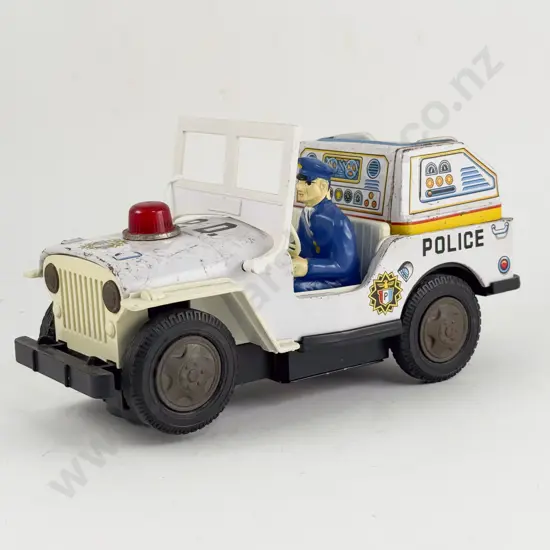 Modern Toys Made in Japan Tinplate Police 4994 Vehicle