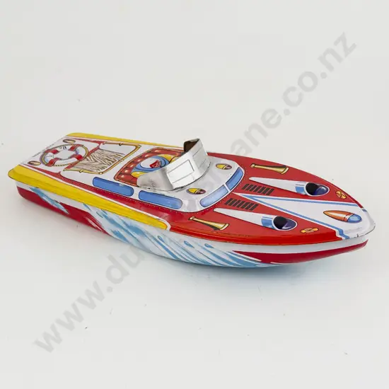 Made in Japan Tinplate No2 Speed Boat