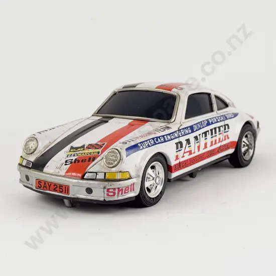 Taiyo Made in Japan Tinplate Say 2511 Porsche Panther Racing Car