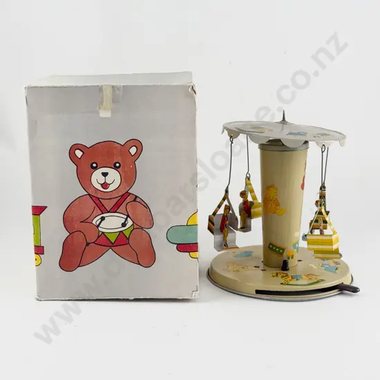 Boxed Nostalgic Toys 7642 CR Wierden Tinplate Merry-go-Round