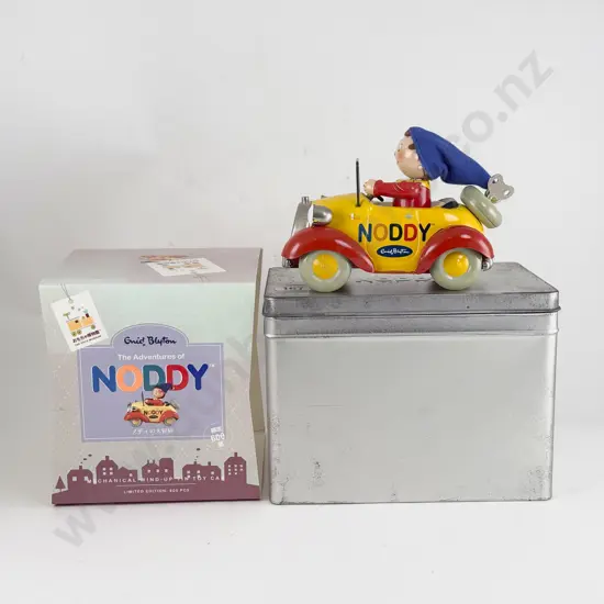 Boxed The Toys Museum Singapore Tinplate Naughty Noddy Toy Car Limited Edition to 600