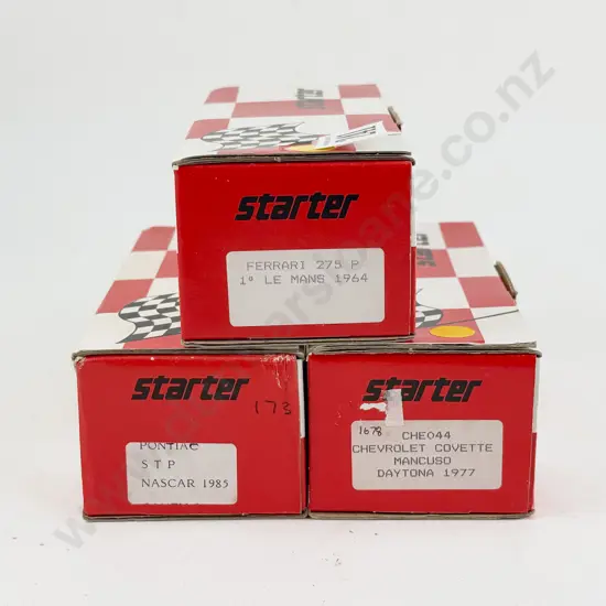 Three Starter Made in France Resin Kit Set 1/43 Scale Models